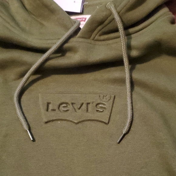 Levi's Green Men's Hoodie - Picture 3 of 5
